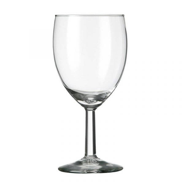 wijnglas glas voor wijn tijdens bruiloft en diner